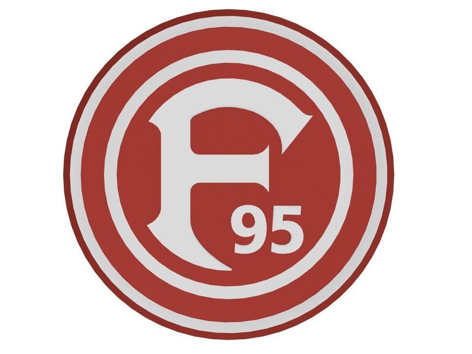 Fortuna Duesseldorf Wall Sign 3D print model_1