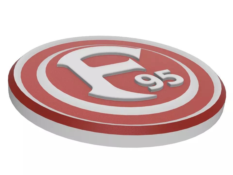 Fortuna Duesseldorf Wall Sign 3D print model_0