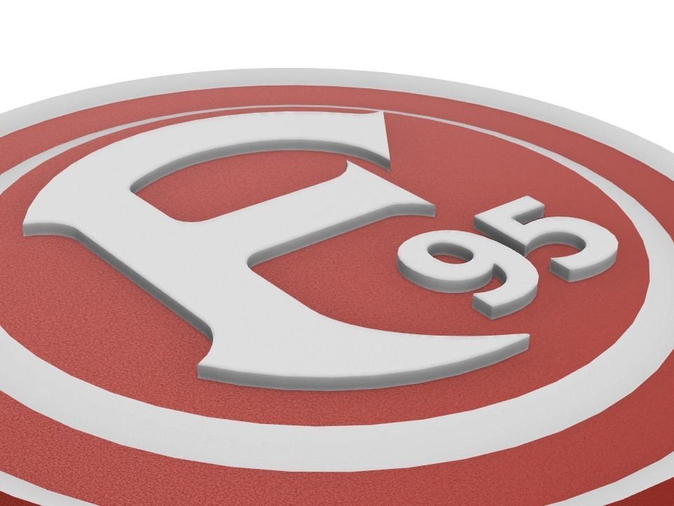 Fortuna Duesseldorf Wall Sign 3D print model_4