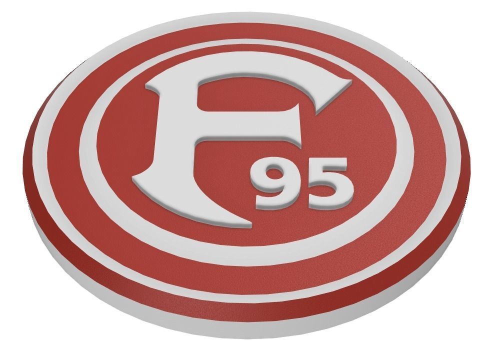 Fortuna Duesseldorf Wall Sign 3D print model_2