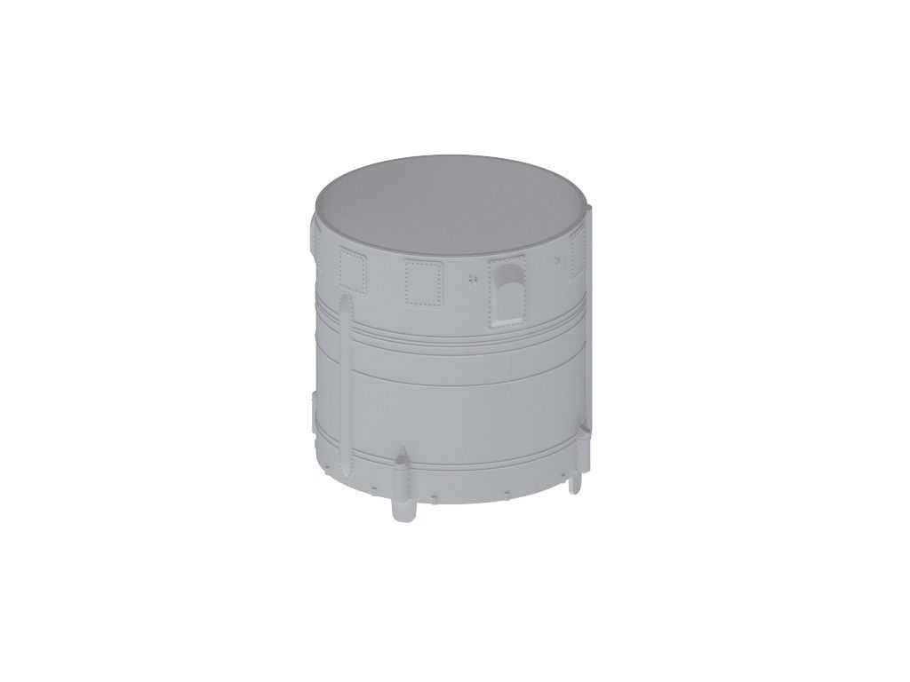 Rocket Proton-Fobos 3D print model_25