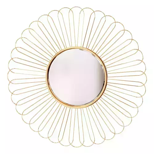 Wall mirror 69x2x69cm 806345