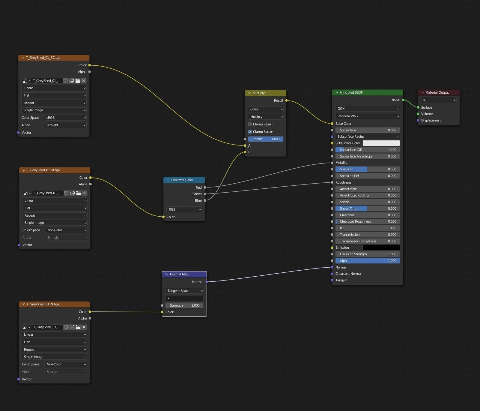 Grey Shed - Low Poly Game ready Asset Low-poly 3D model_11