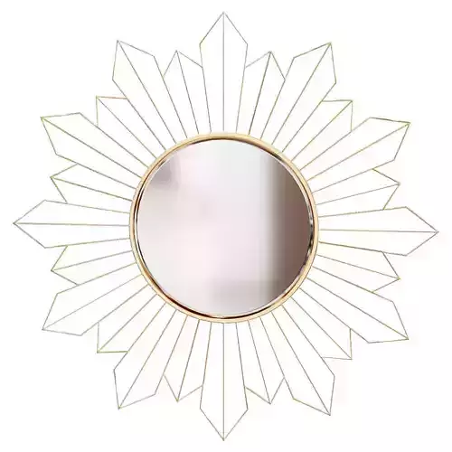 Wall mirror 78x2x78cm 806346