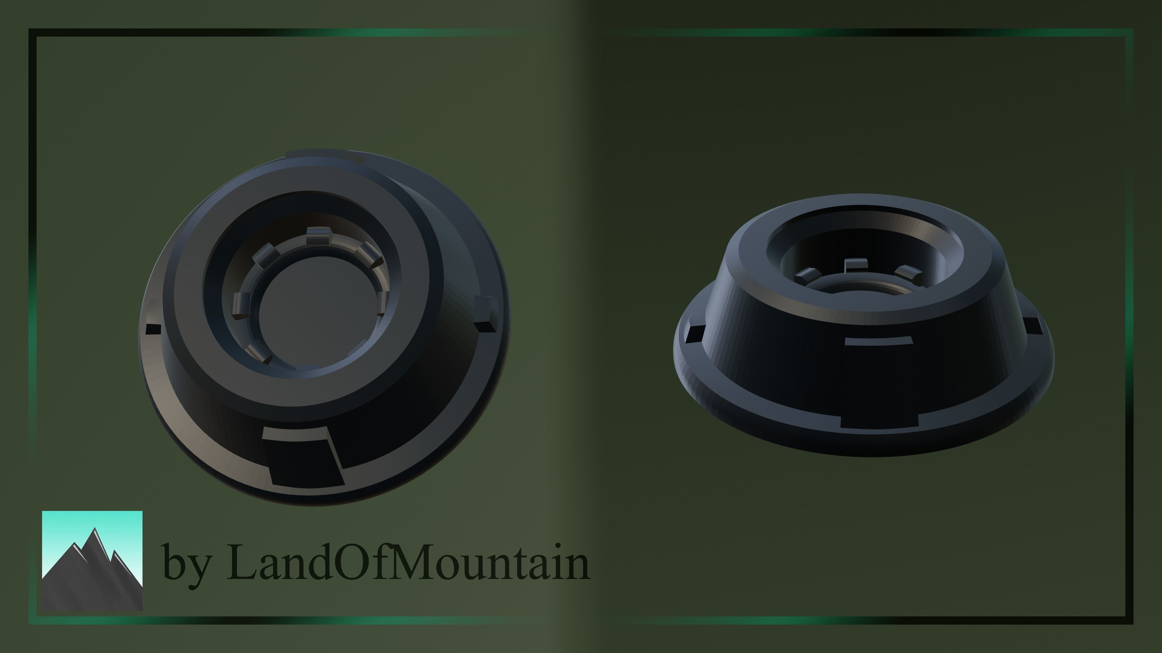 Final Fantasy VII - Yuffie Kisaragi Armor Set 3D print model_5