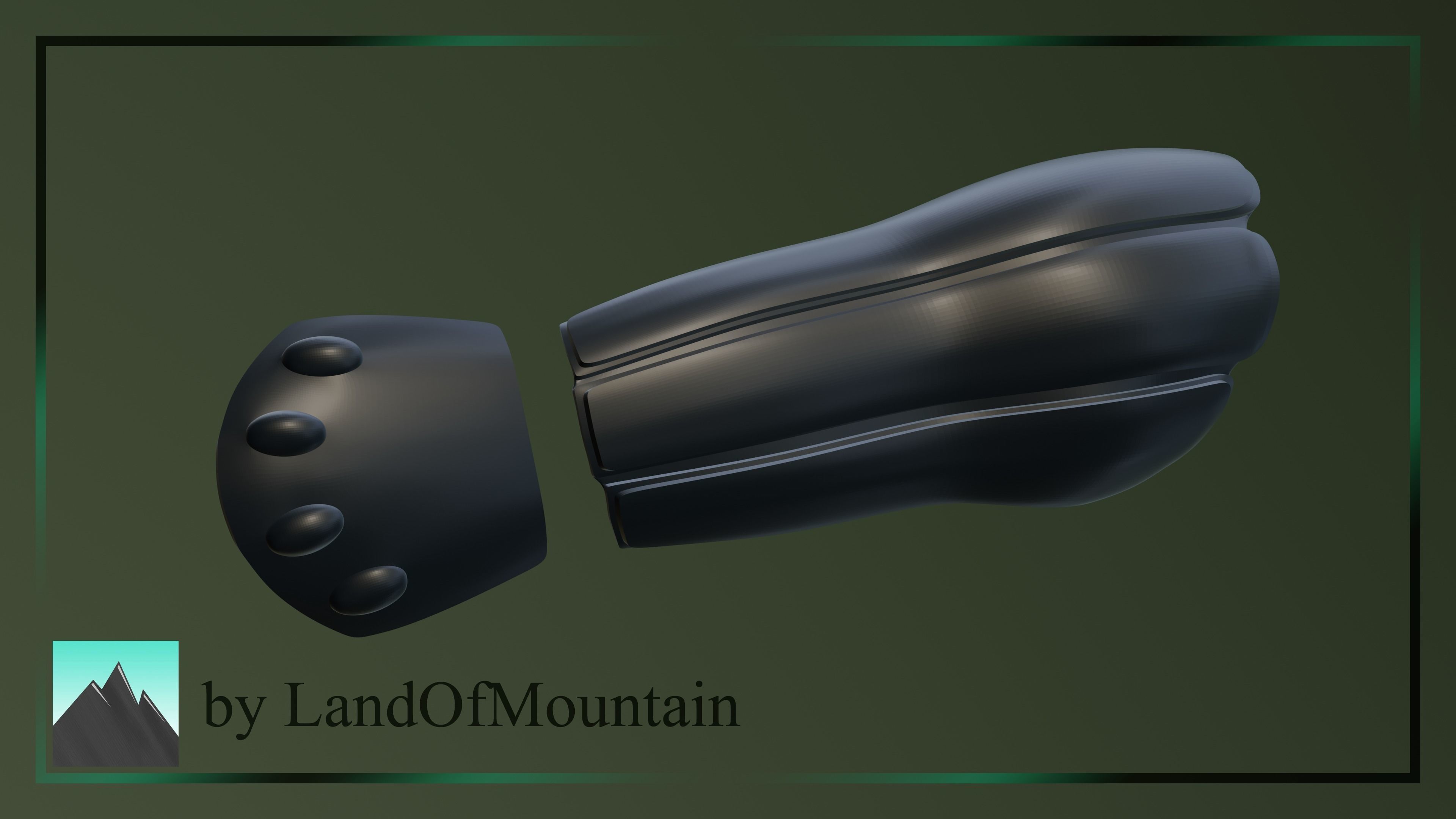 Final Fantasy VII - Yuffie Kisaragi Armor Set 3D print model_3