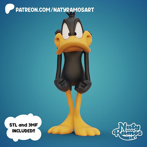 DAFFY DUCK 3D print model