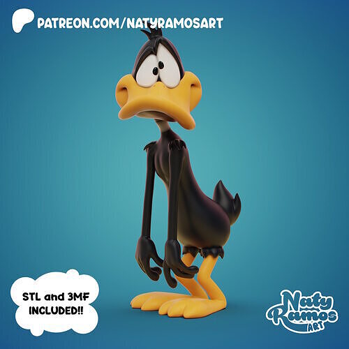DAFFY DUCK 3D print model