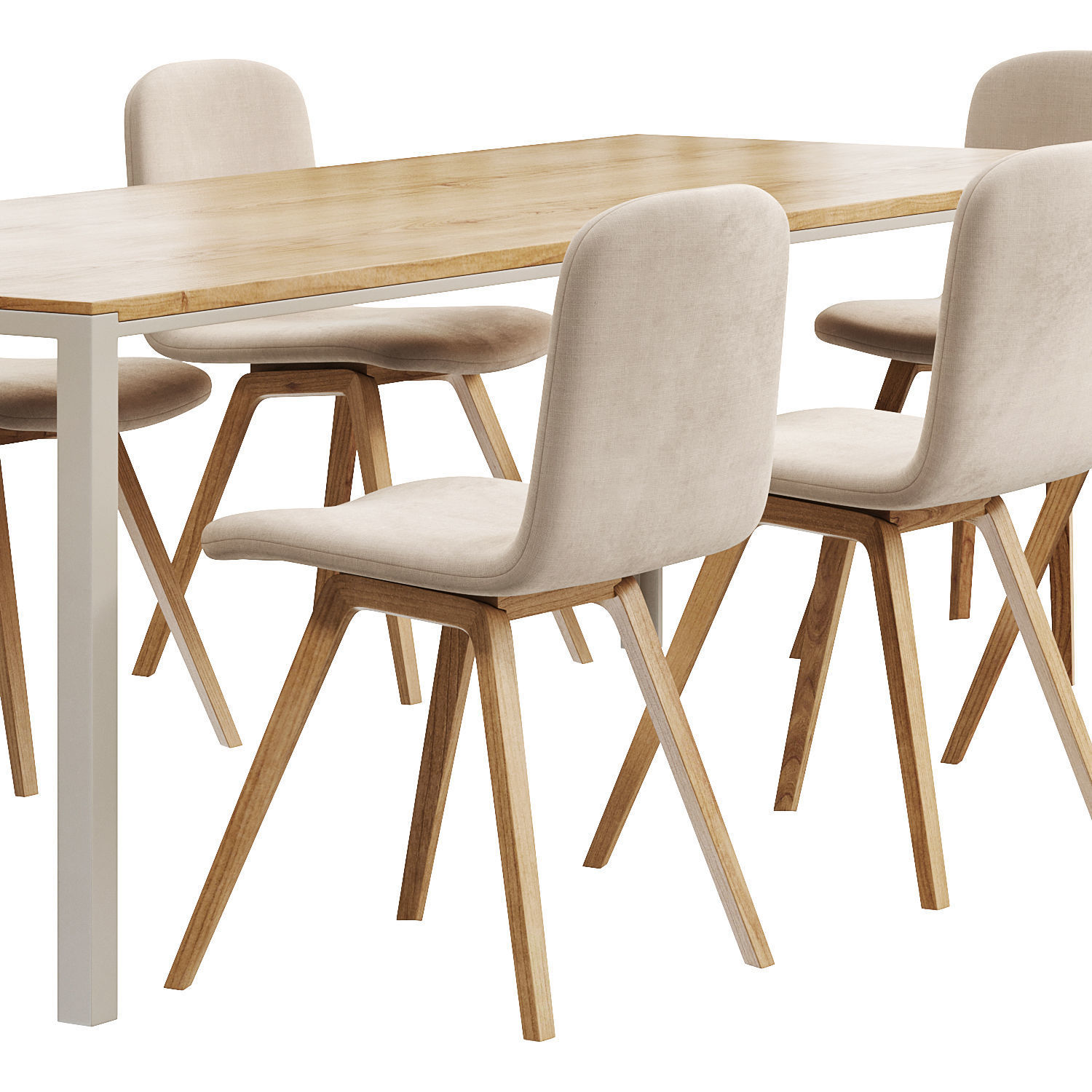  Link Dining Tables  3D model_1