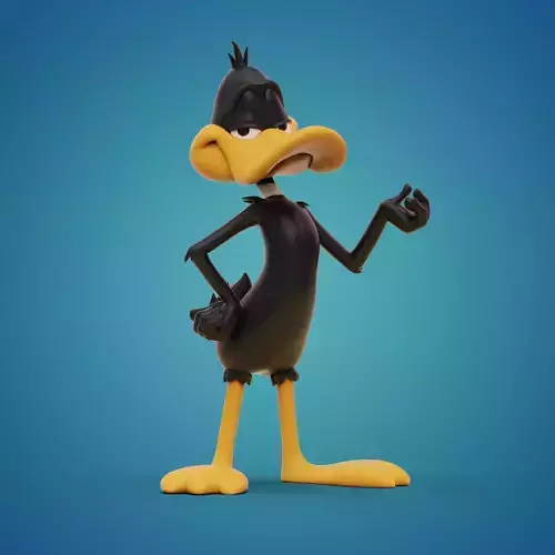 DAFFY DUCK 3D print model