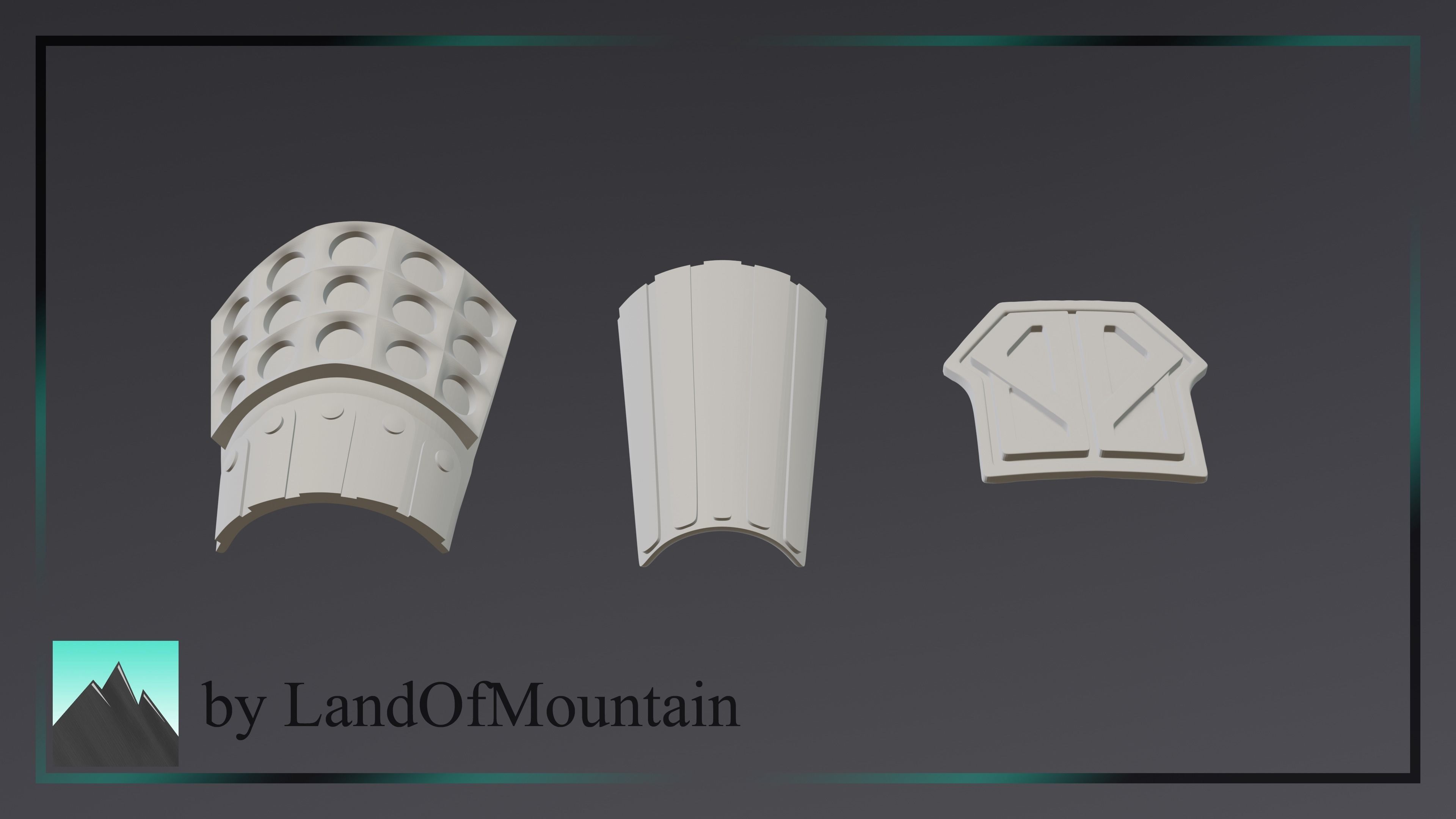 Final Fantasy VII Ever Crisis - Sephiroth Accessories 3D print model_3