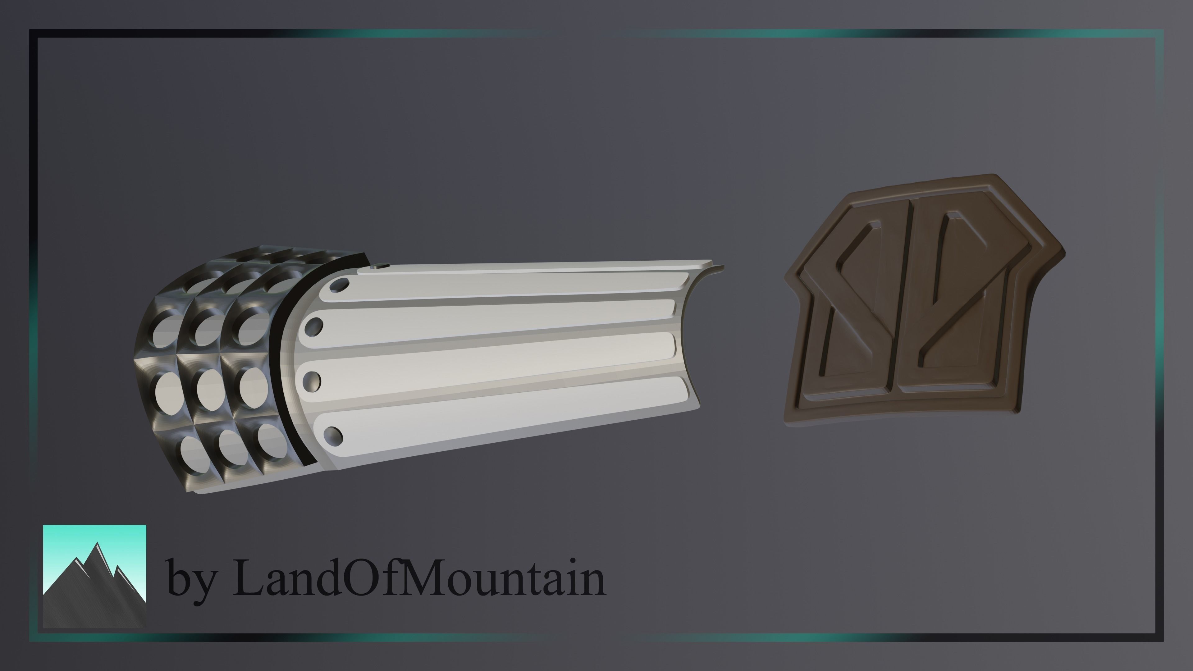 Final Fantasy VII Ever Crisis - Sephiroth Accessories 3D print model_2