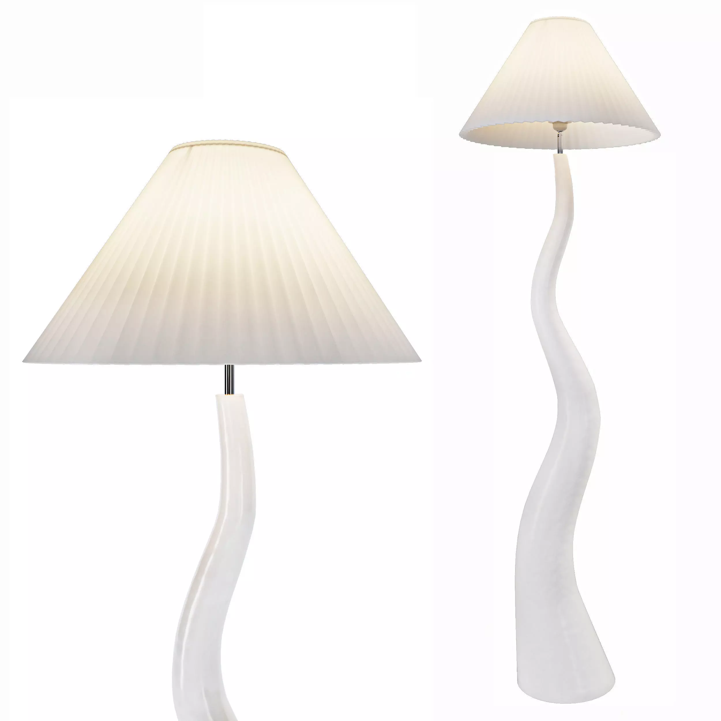 Floor lamp Marlene 3D model_0