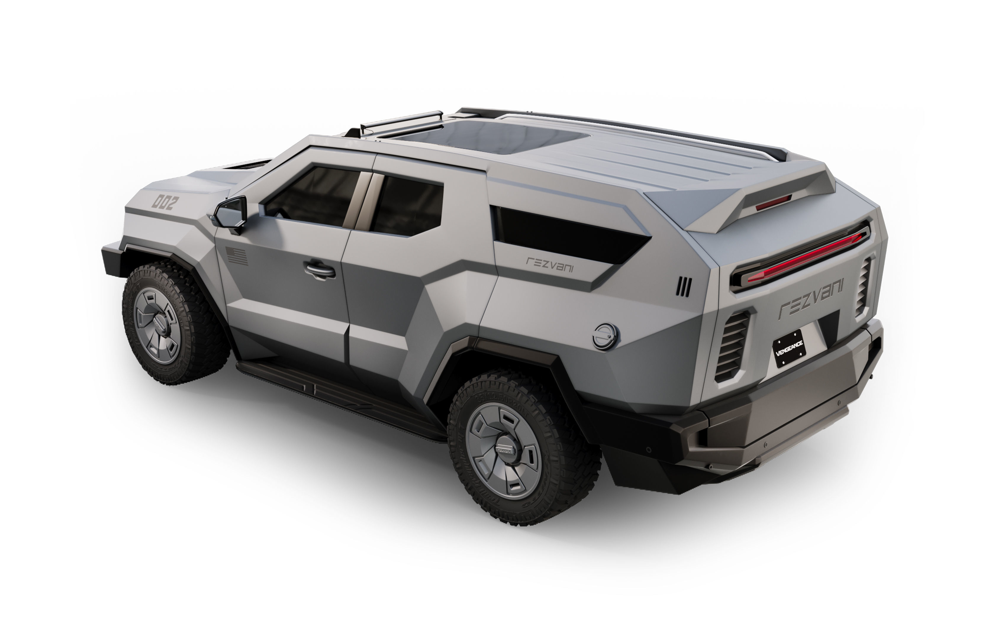 Rezvani vengeance Low-poly 3D model_2