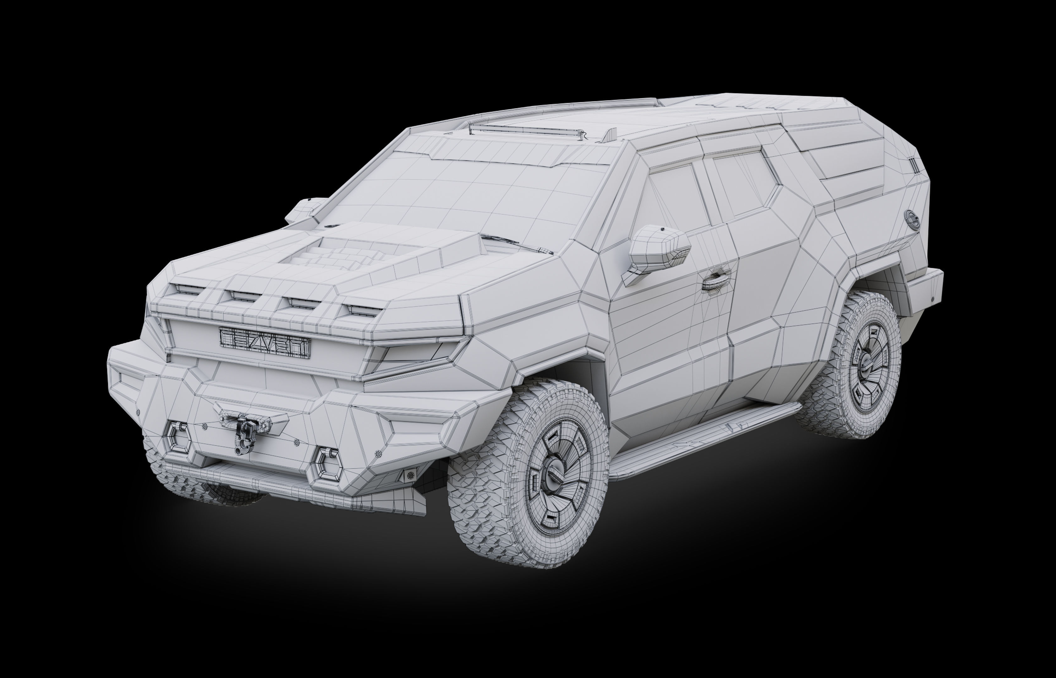 Rezvani vengeance Low-poly 3D model_13