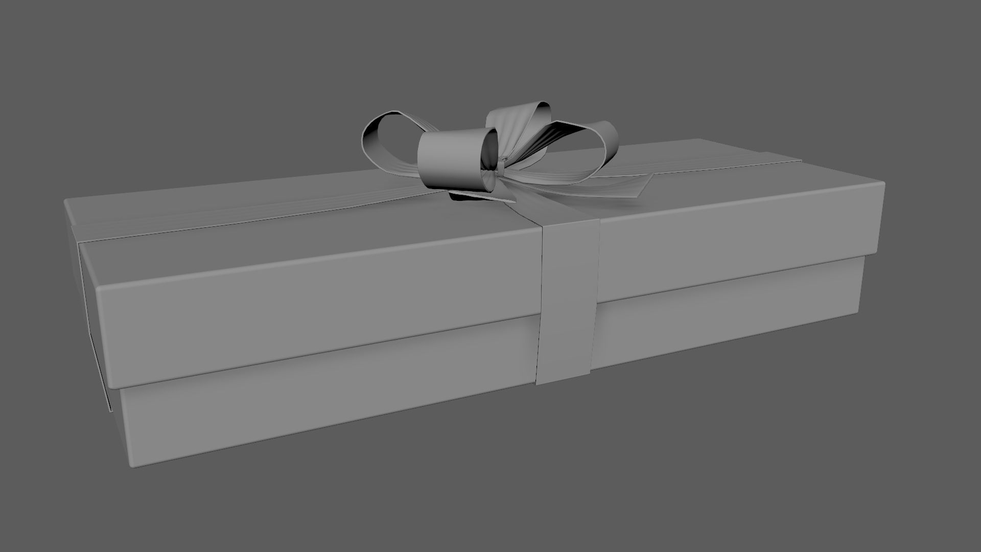 Christmas Gift Box 06 - V12 Low-poly 3D model_5