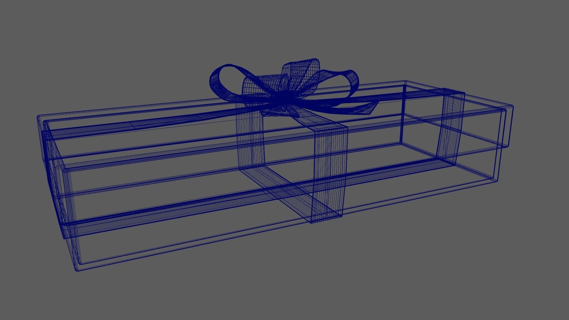 Christmas Gift Box 06 - V12 Low-poly 3D model_13