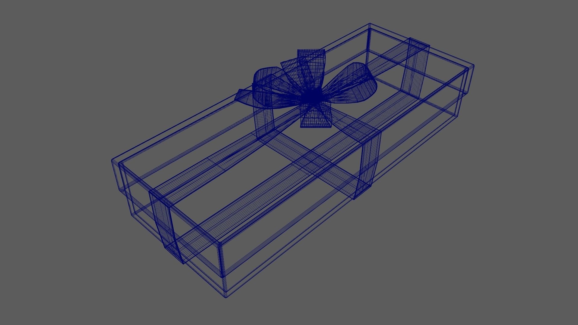 Christmas Gift Box 06 - V12 Low-poly 3D model_15