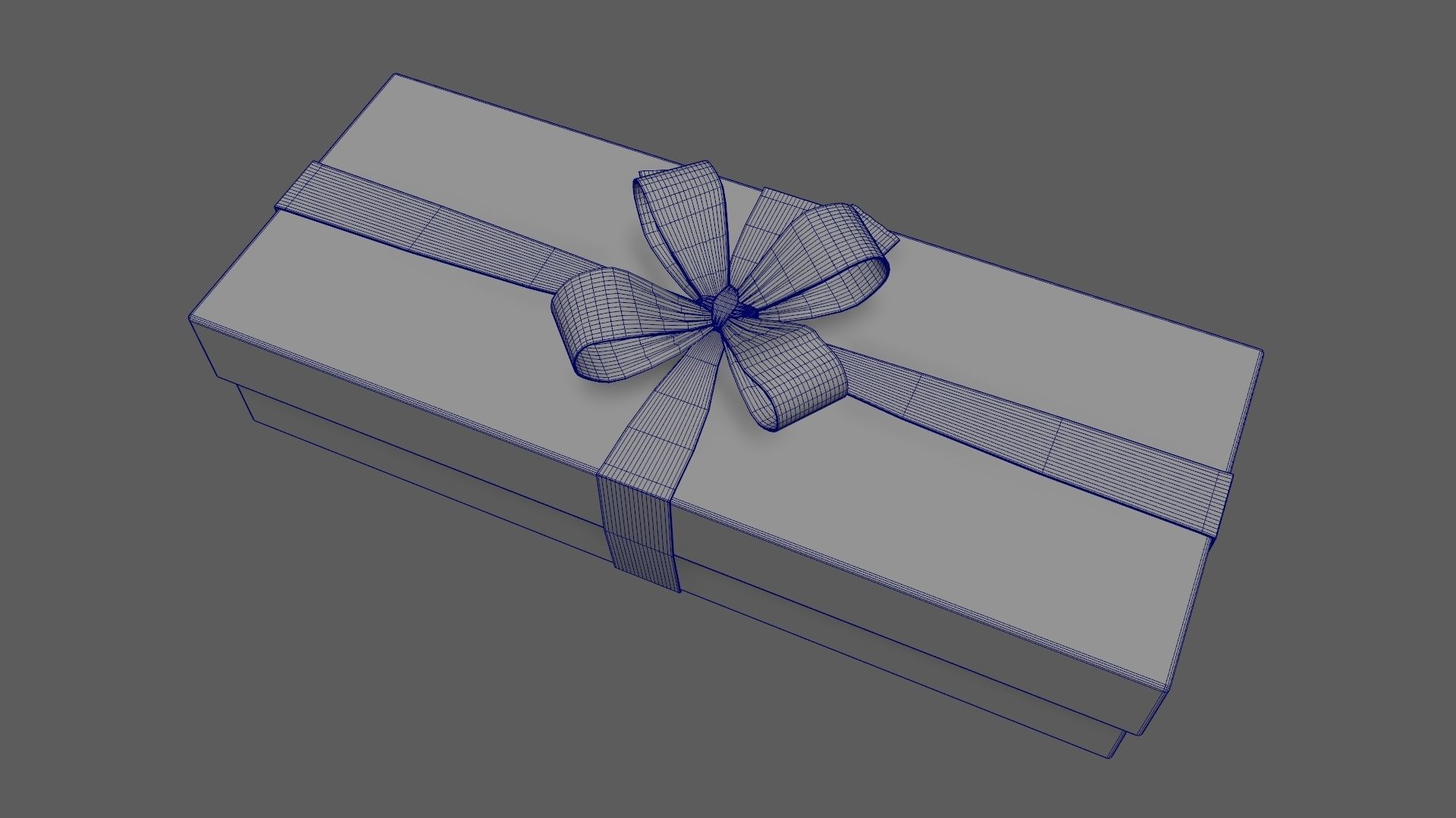 Christmas Gift Box 06 - V12 Low-poly 3D model_20