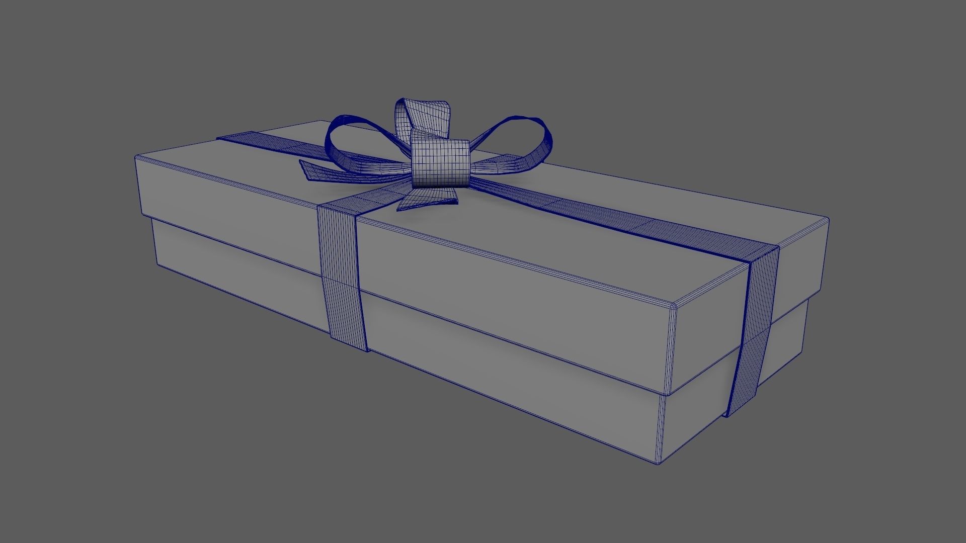Christmas Gift Box 06 - V12 Low-poly 3D model_18