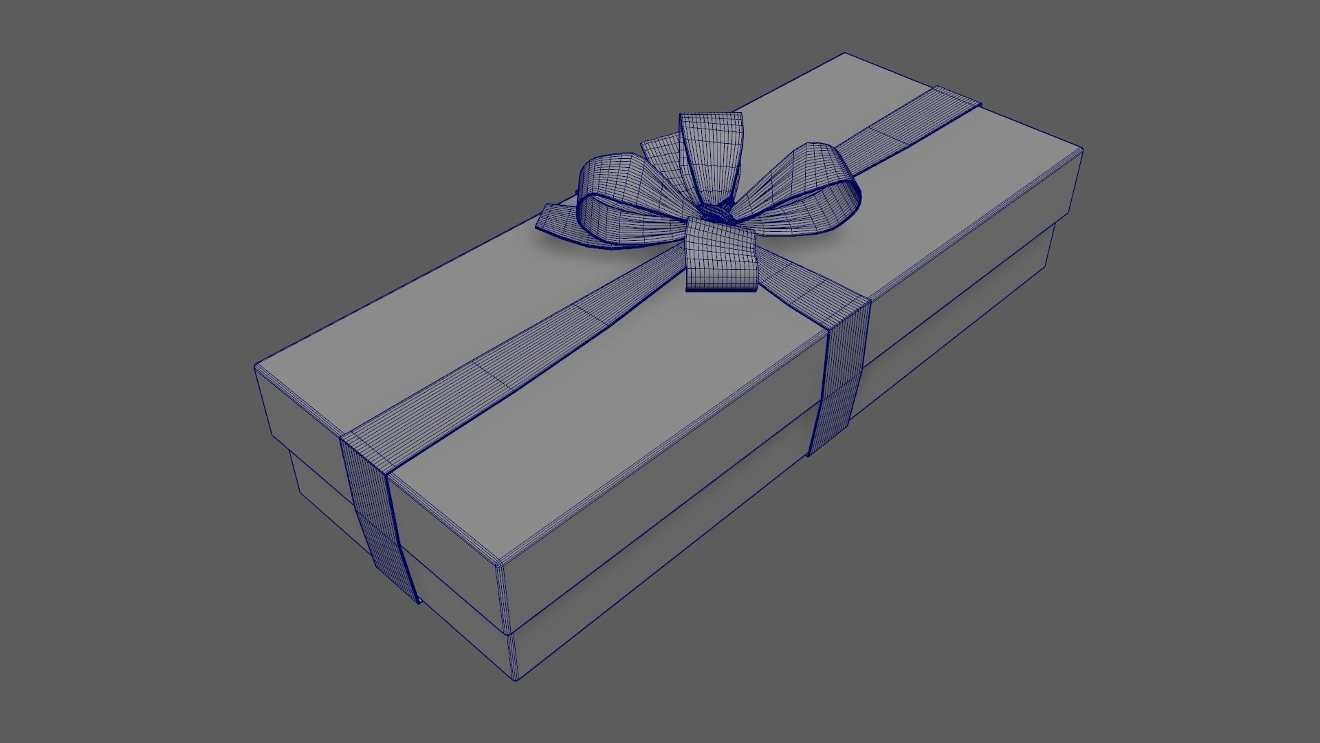 Christmas Gift Box 06 - V12 Low-poly 3D model_19