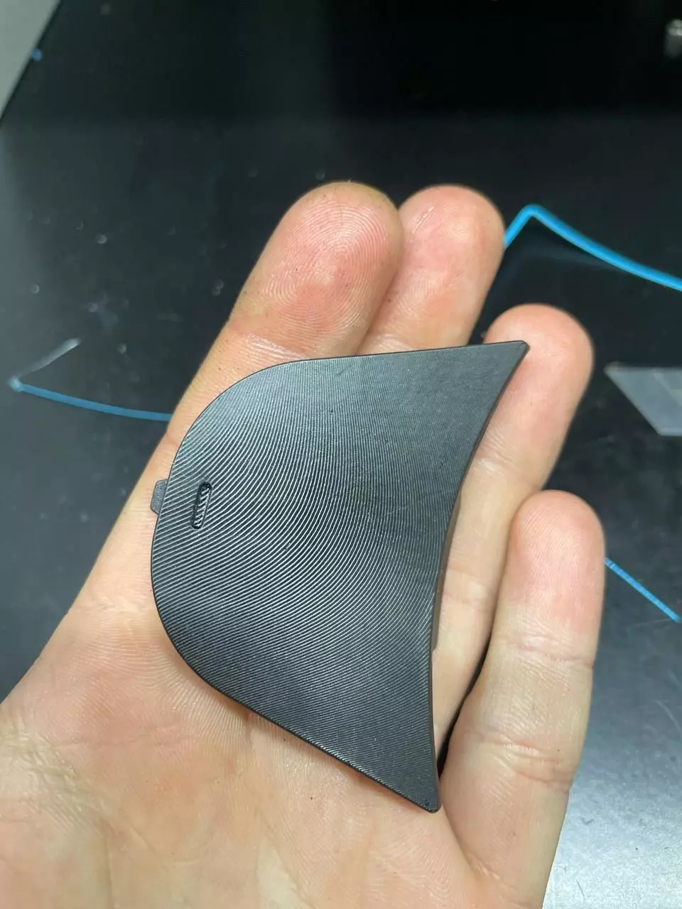 Opel Insignia rear Bumpers cap 3D print model_0