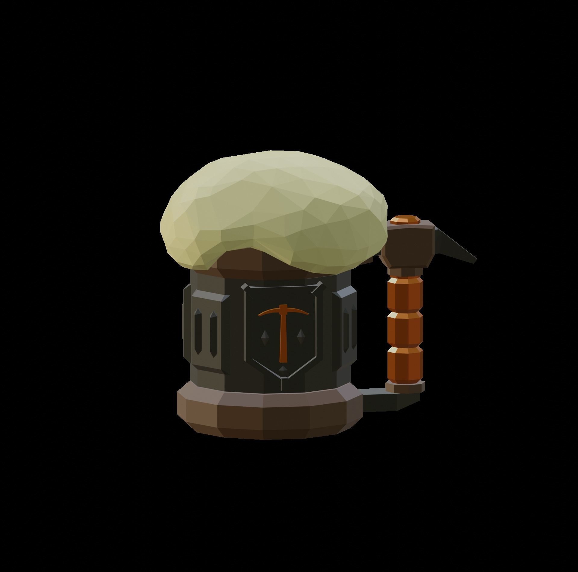 Backbreaker Stout Mug Deep Rock Galactic 3D print model_1