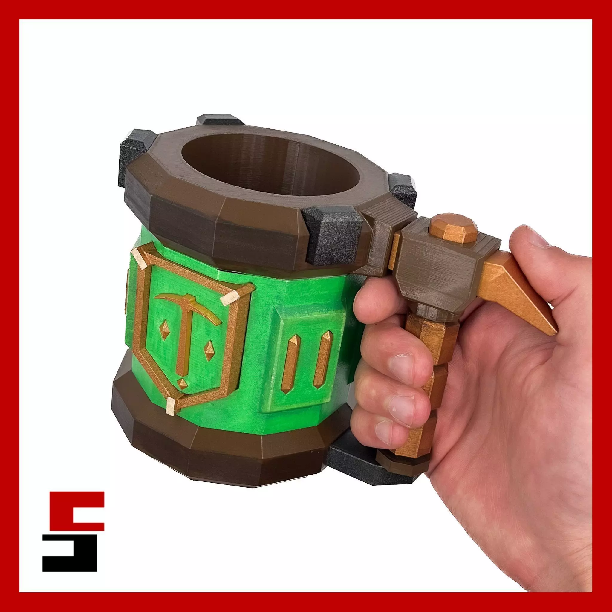 Pots O Gold Mug Deep Rock Galactic 3D print model_0
