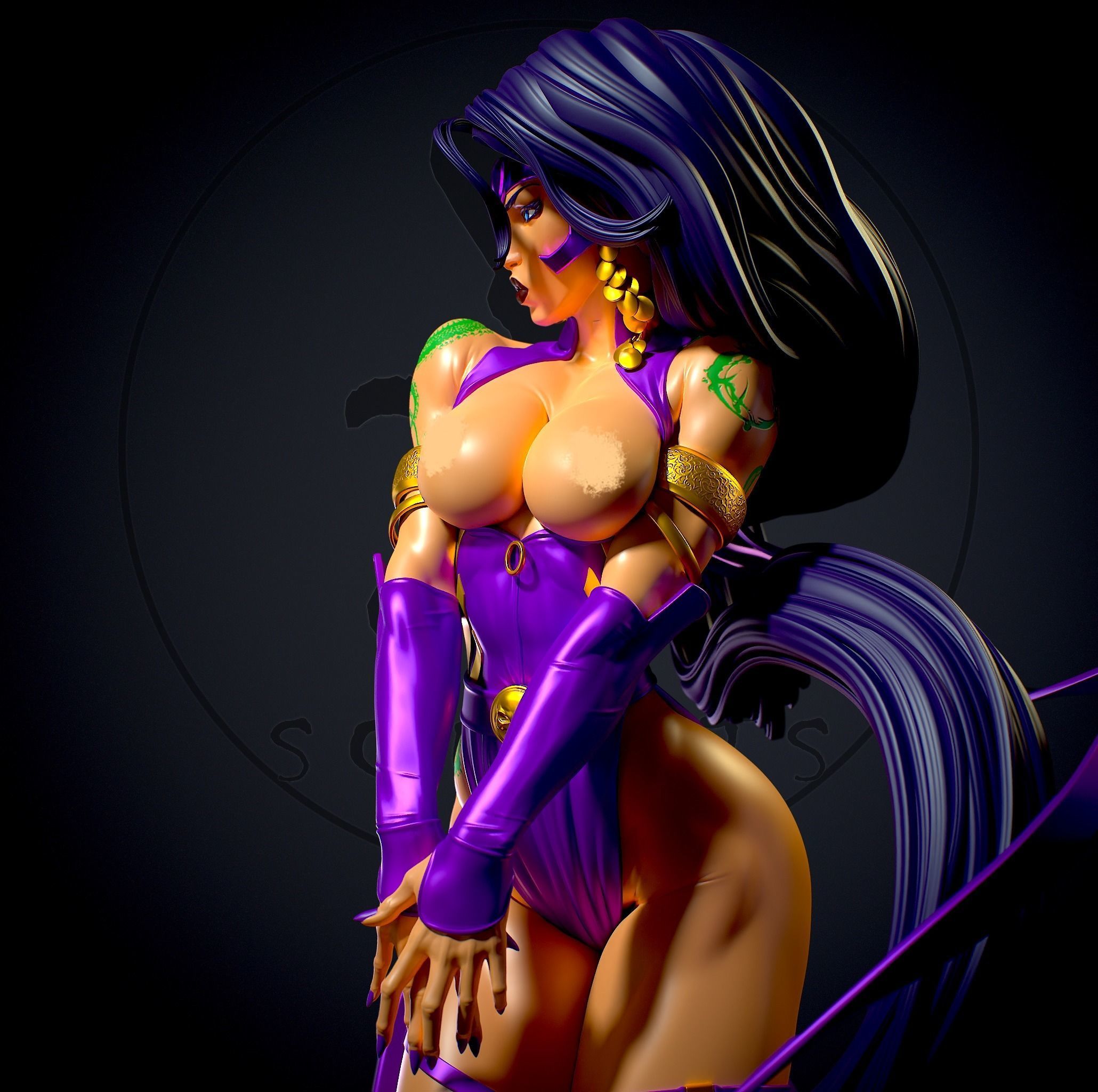 Voodoo Wild CATs with NSFW 3D print model_9