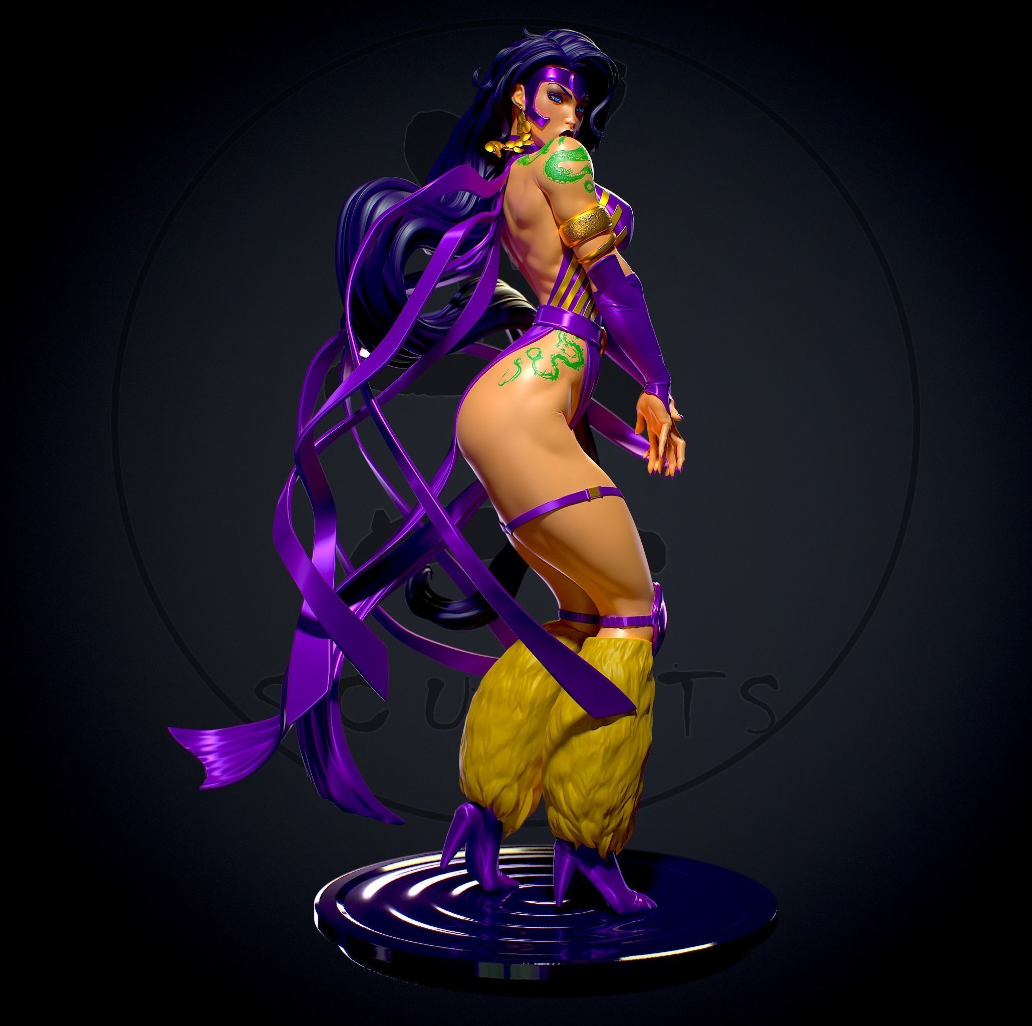 Voodoo Wild CATs with NSFW 3D print model_1