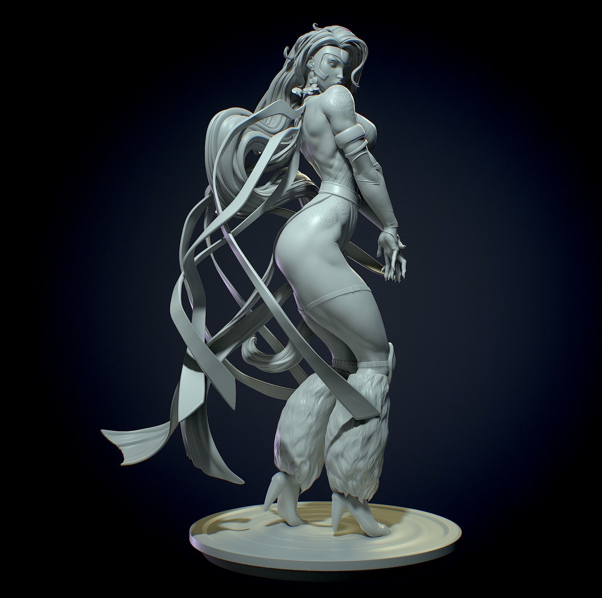 Voodoo Wild CATs with NSFW 3D print model_12