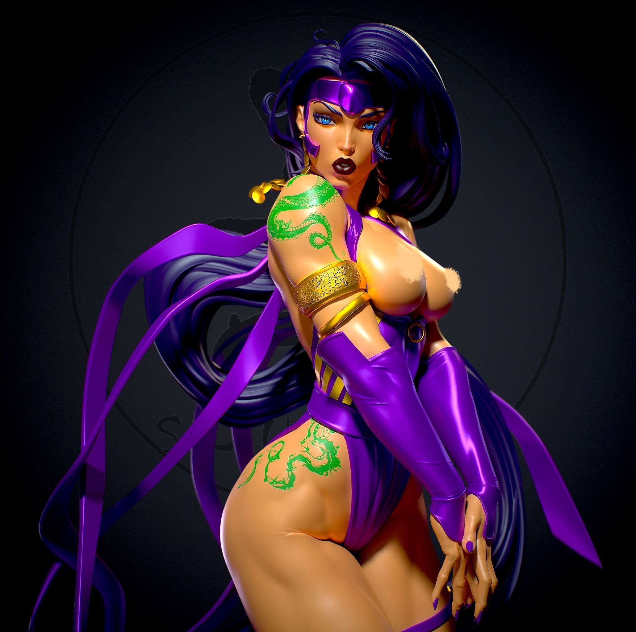 Voodoo Wild CATs with NSFW 3D print model_7