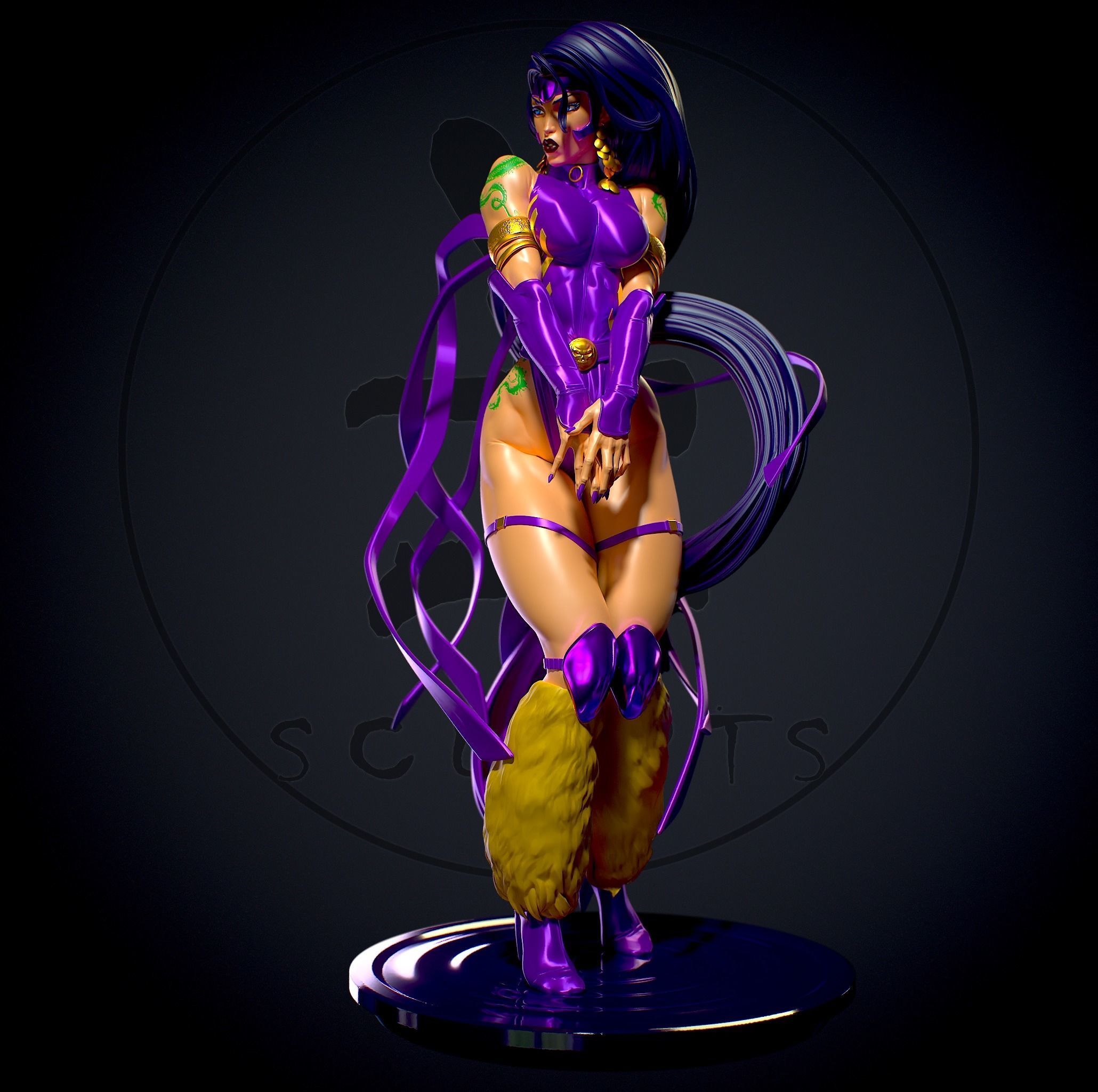 Voodoo Wild CATs with NSFW 3D print model_5