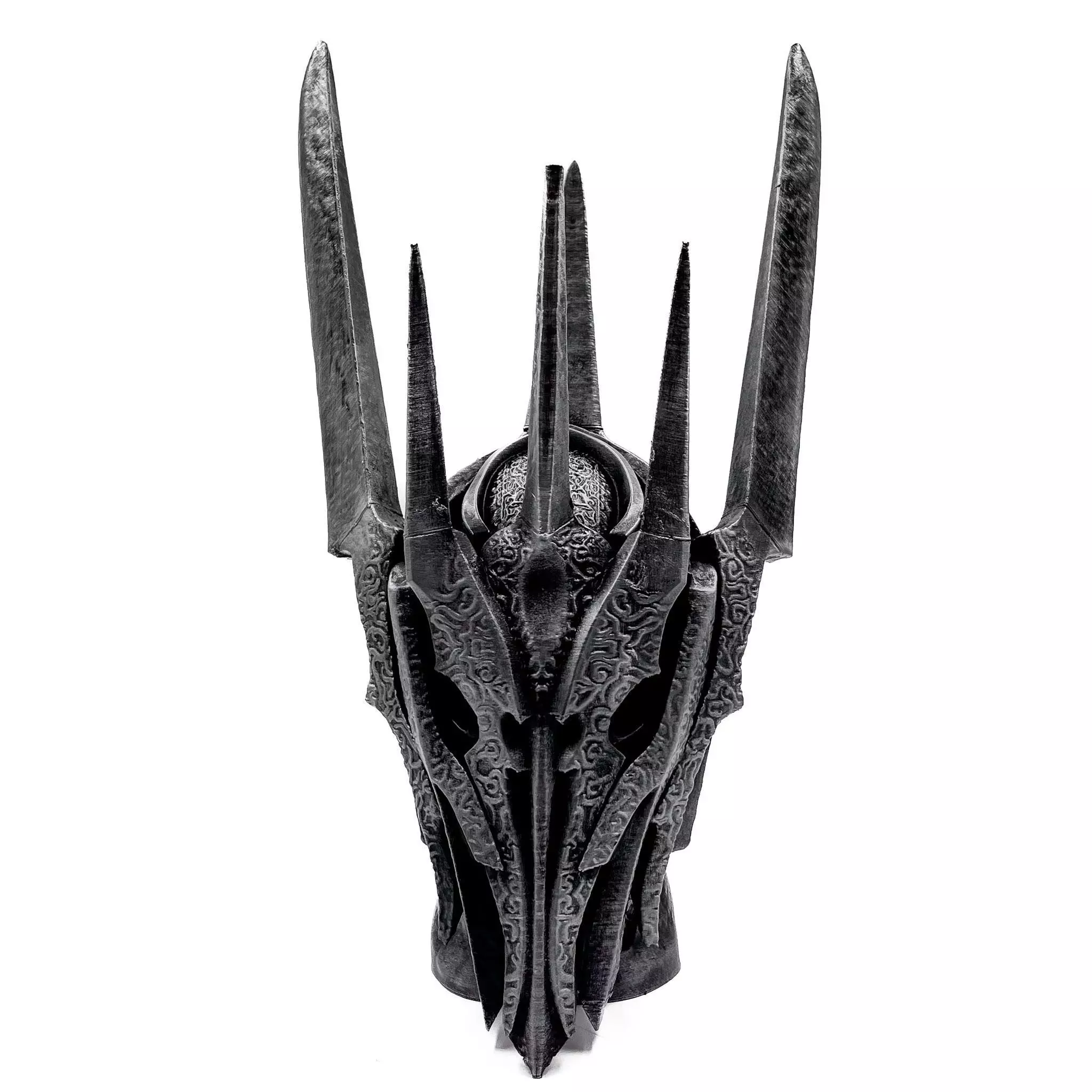Sauron Head Helm Helmet Lord of the Rings LOTR 3D print model_0