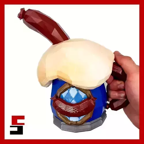 Best Wurst Beer Mug Deep Rock Galactic DRG