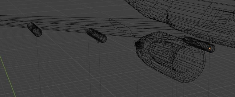 3d modeled airplane 3D model_6