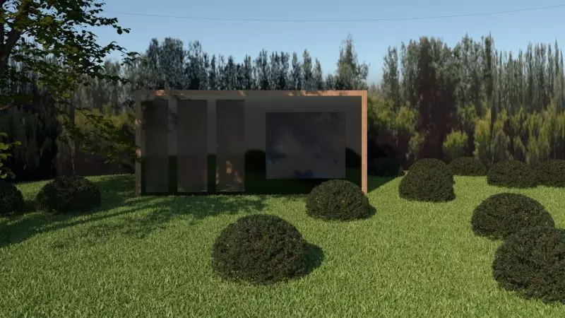 3D Modular House 3D model_0