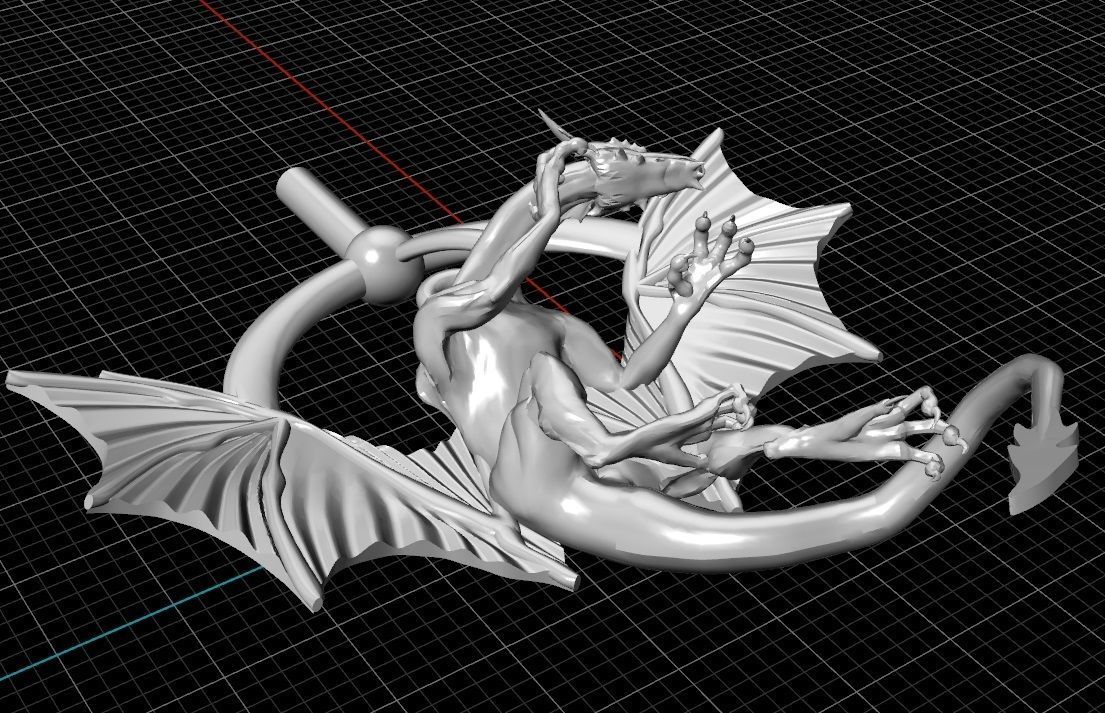 Dragon 9 3D print model_10