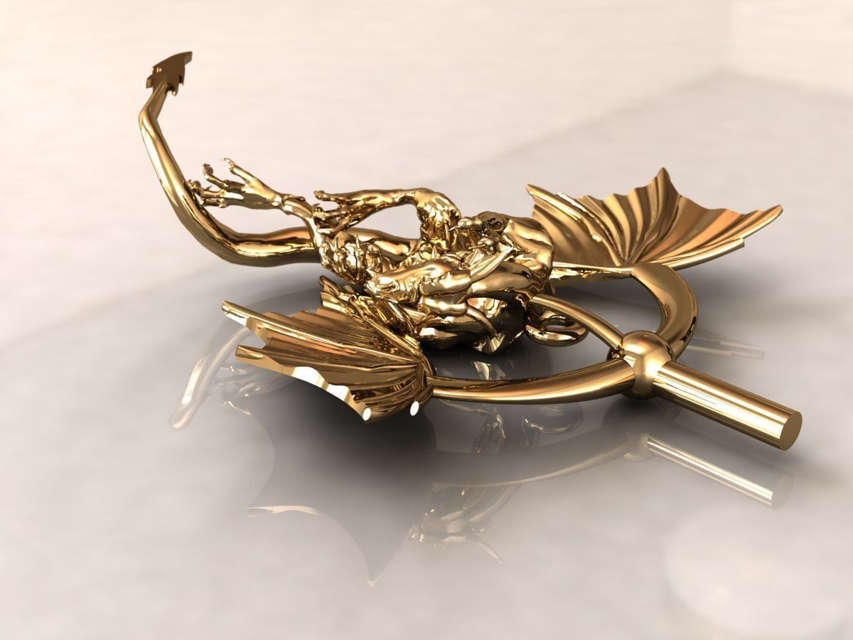 Dragon 9 3D print model_2