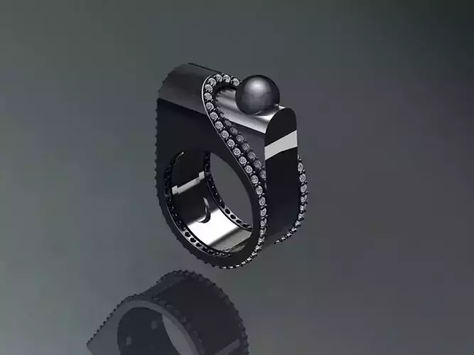 Unique Pearl Ring P200