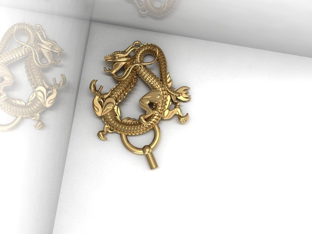 Dragon 10 3D print model_9