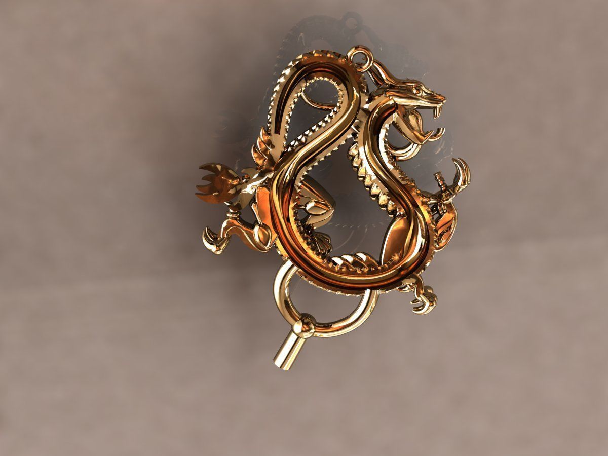 Dragon 10 3D print model_4