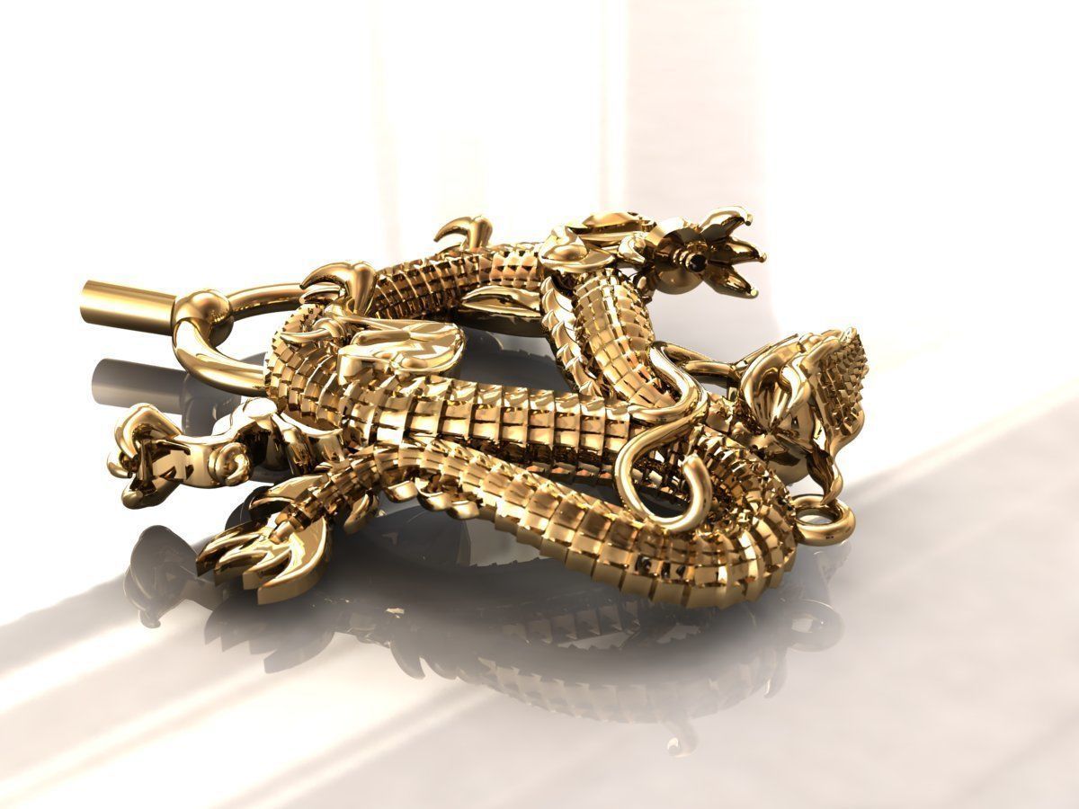 Dragon 10 3D print model_3