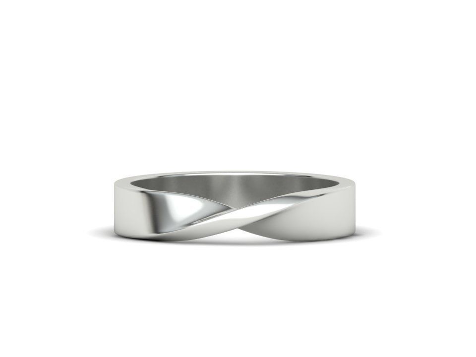 Mobius Twisted  Wedding Bands Collection 3 Rings  _31