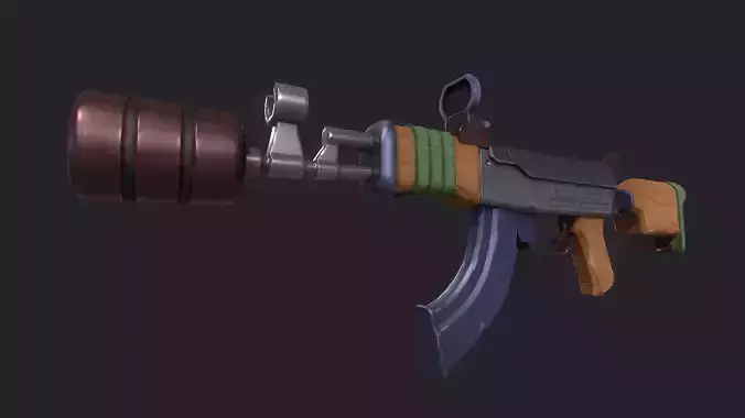 Stylized AK