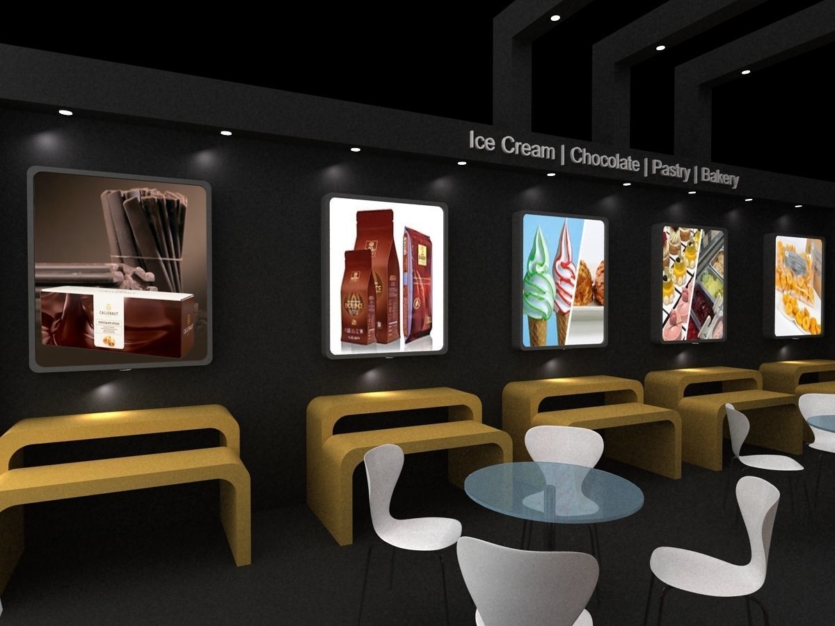 10 mtr x 4 mtr 2 side open Exhibition stands 3D print model_5