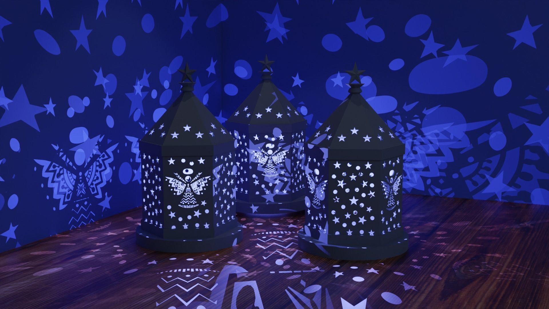 Christmas Special Christmas Lamp For 3D Printing 3D print model_1