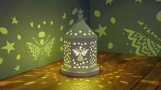 Christmas Special Christmas Lamp For 3D Printing 3D print model Christmas Special Christmas Lamp For 3D Printing 3D print model