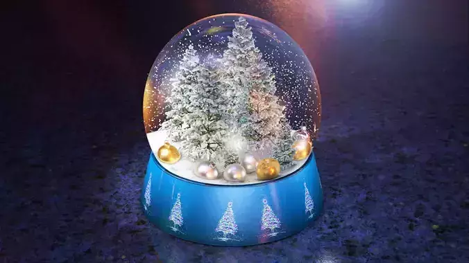 Snow Glass Ball 