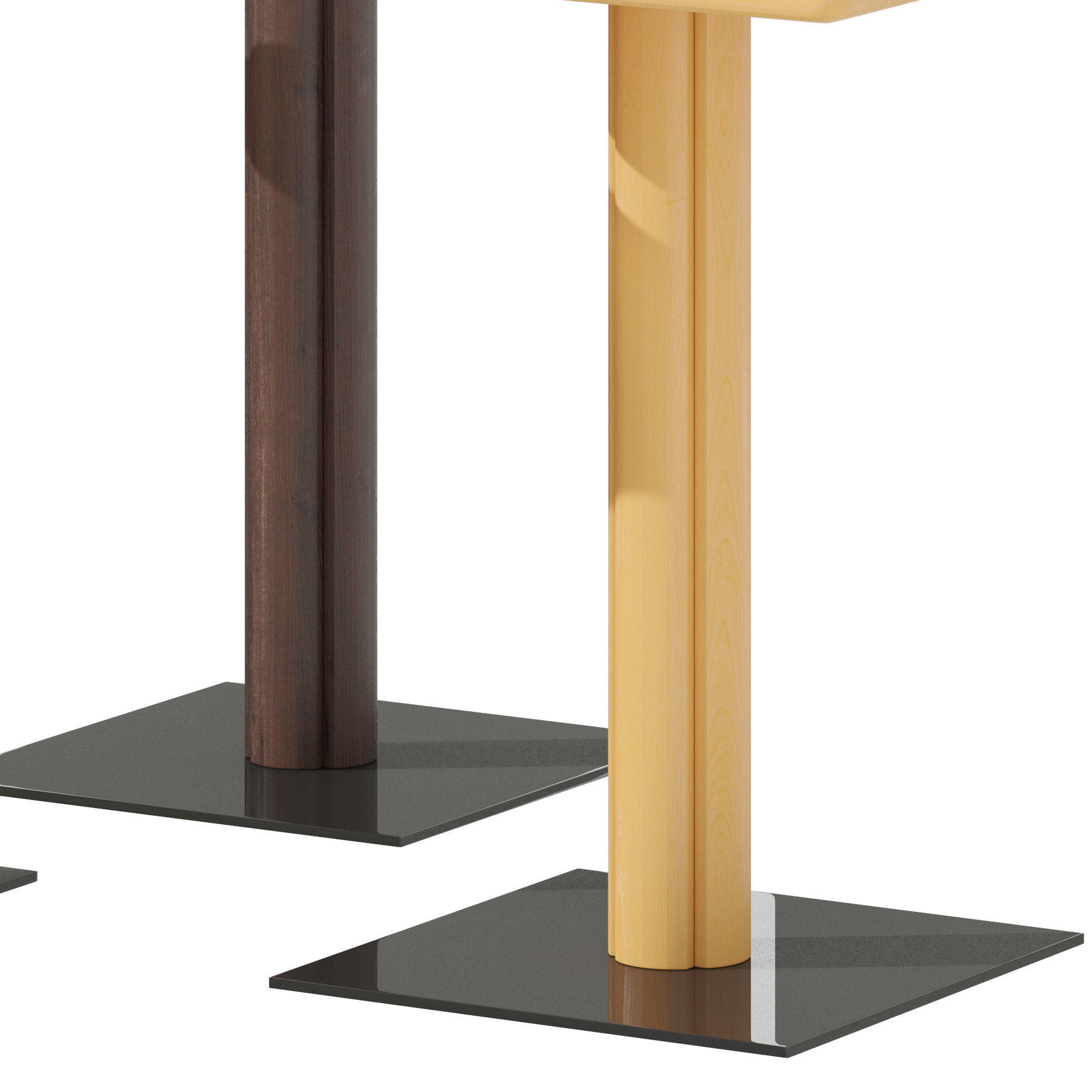 Sipa One Rectangle Wooden 3D model_2